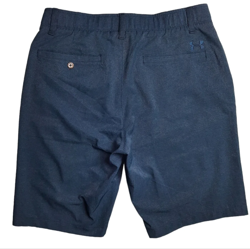Under Armour Match Play Golf Shorts Blue SZ 32